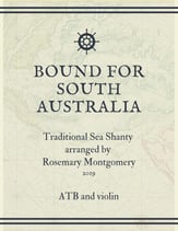 Bound for South Australia ATB choral sheet music cover